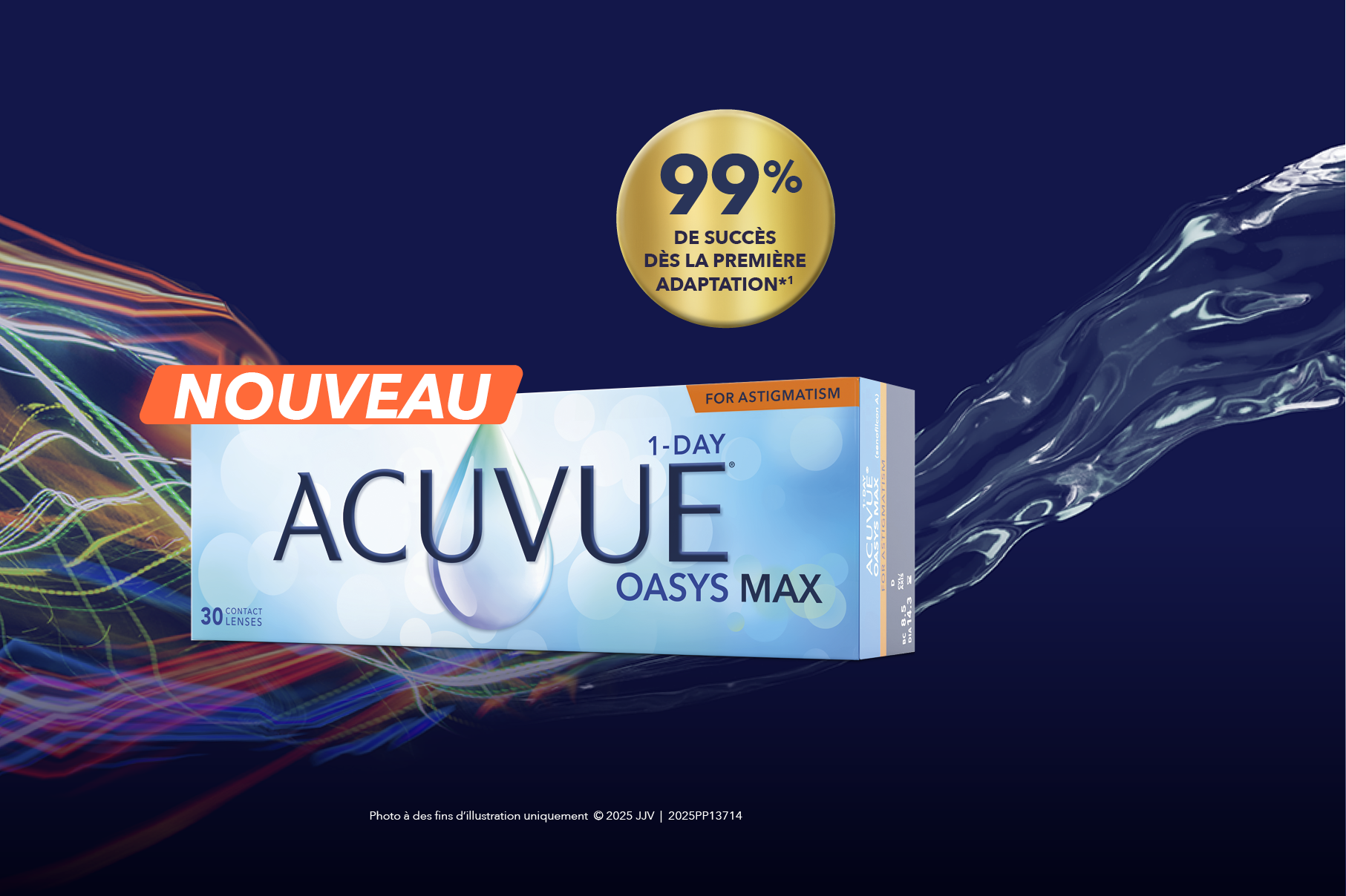 Nouveau produit ACUVUE OASYS MAX pour ASTIGMATISME