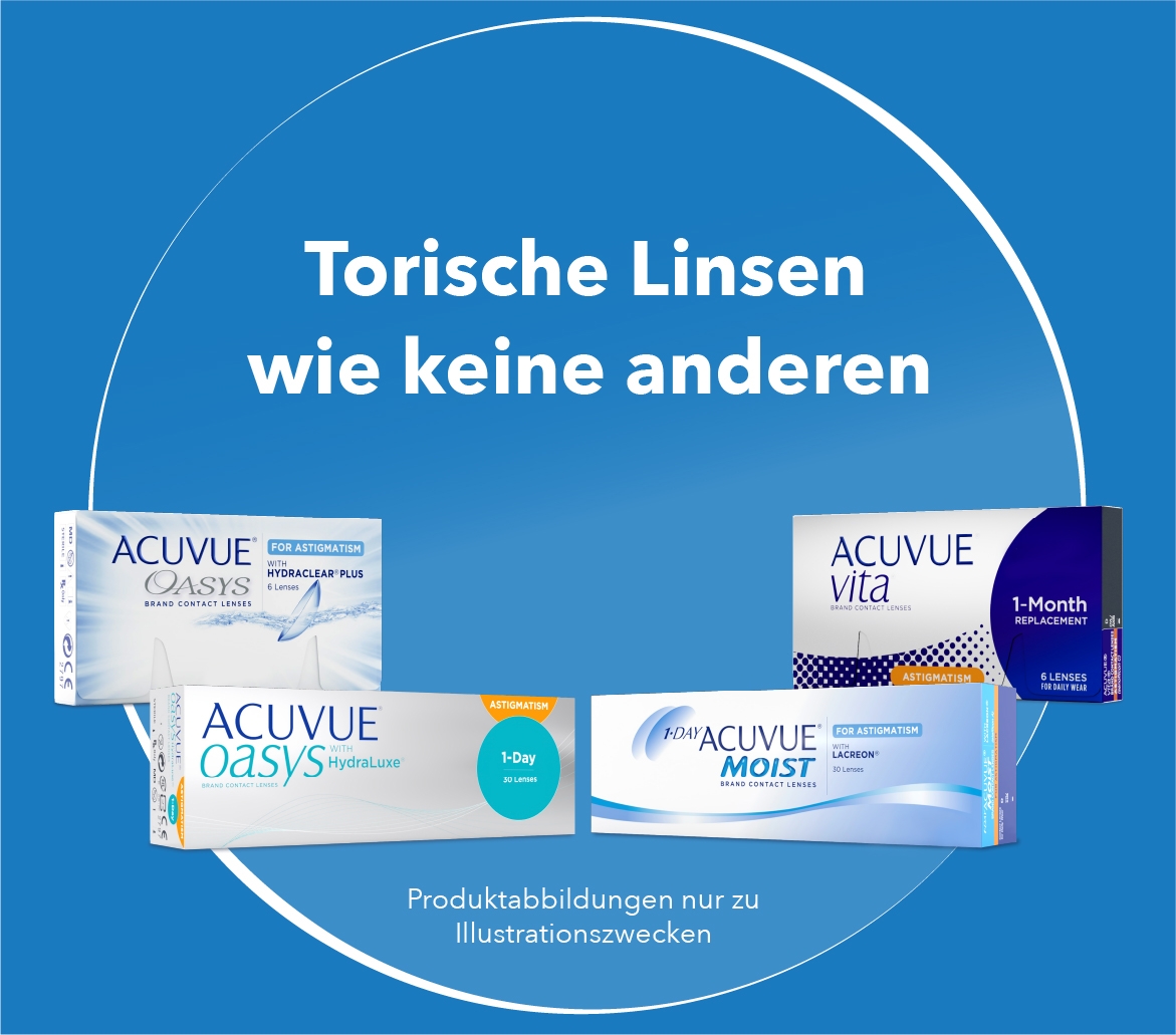 Torische Kontaktlinsen Abbildung