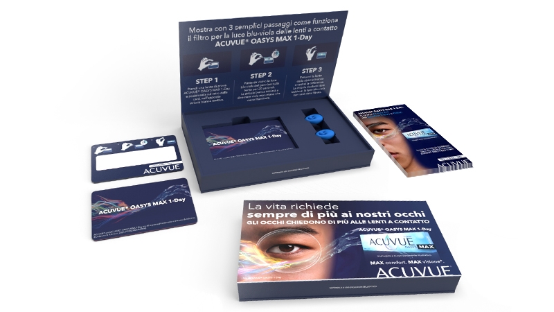 KIT CARD LUCE BLU-VIOLA KIT CARD LUCE BLU-VIOLA