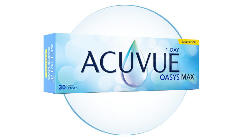 ACUVUE® OASYS MAX 1-Day MULTIFOCAL for ASTIGMATISM