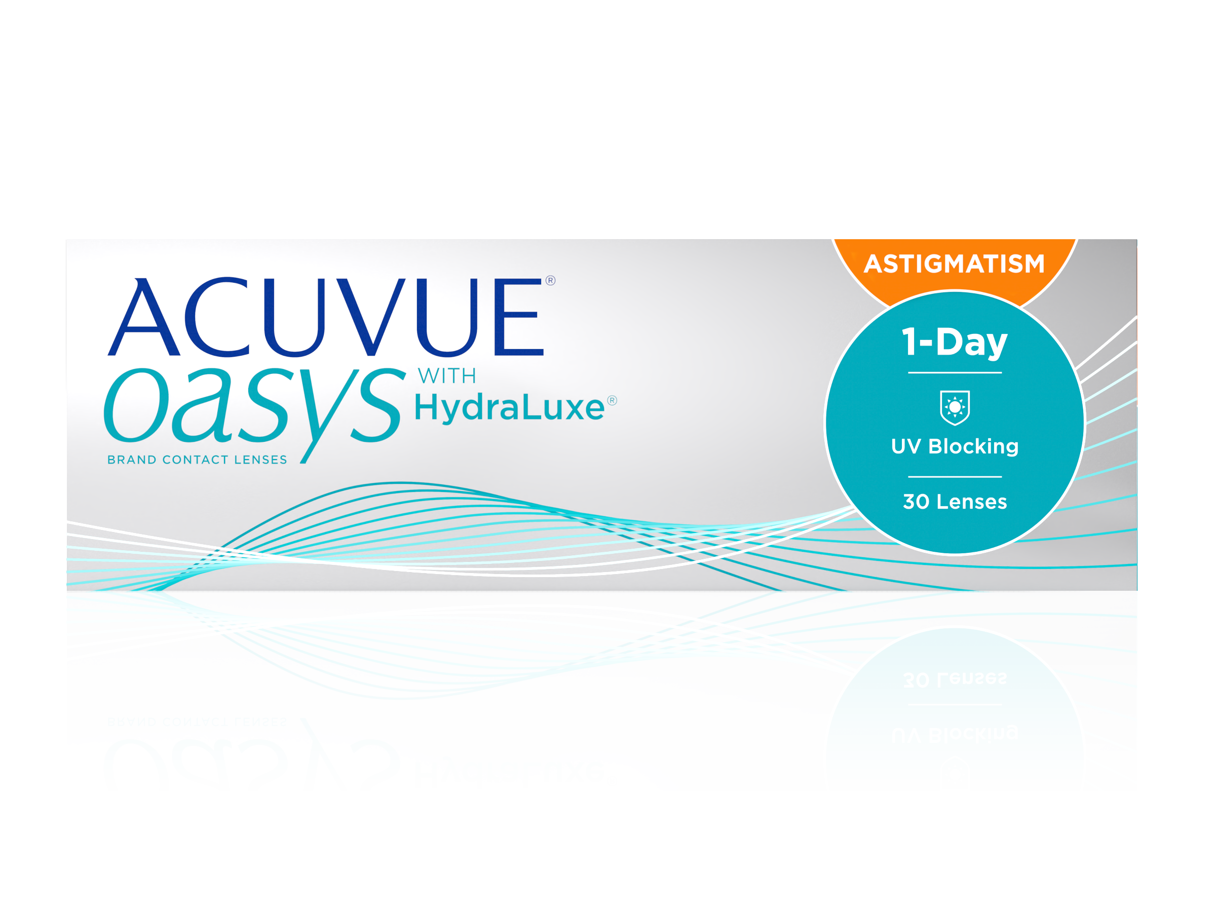 Kontaktní čočky ACUVUE® OASYS 1-Day for ASTIGMATISM with HydraLuxe™ Kontaktní čočky ACUVUE® OASYS 1-Day for ASTIGMATISM with HydraLuxe™