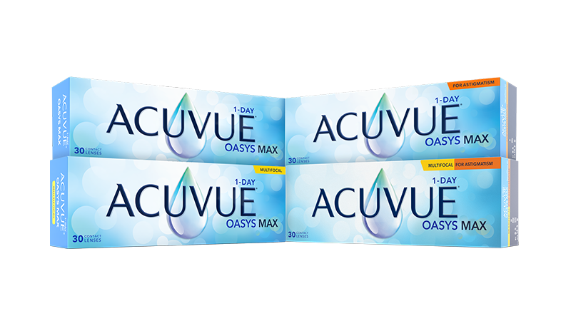 Lenti a contatto ACUVUE® OASYS MAX 1-Day