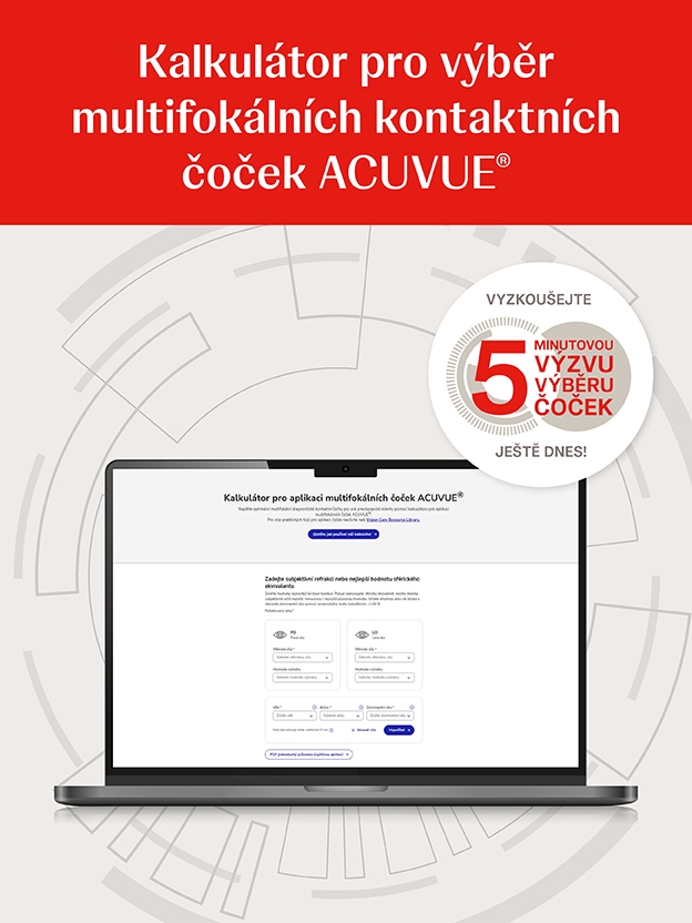 Kalkulátor pro výběr multifokálních kontaktních čoček ACUVUE®