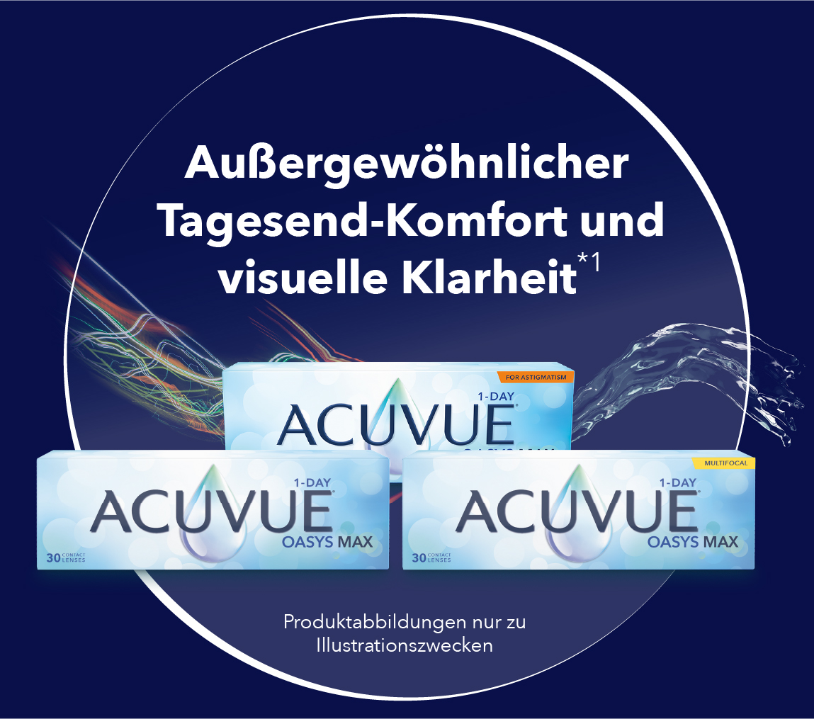 Die Abbildung der Produkte von OASYS MAX Familie