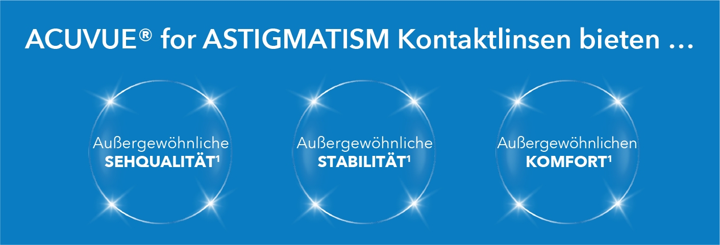 Was haben Astigmatismus Kontaktlinsen zu bieten