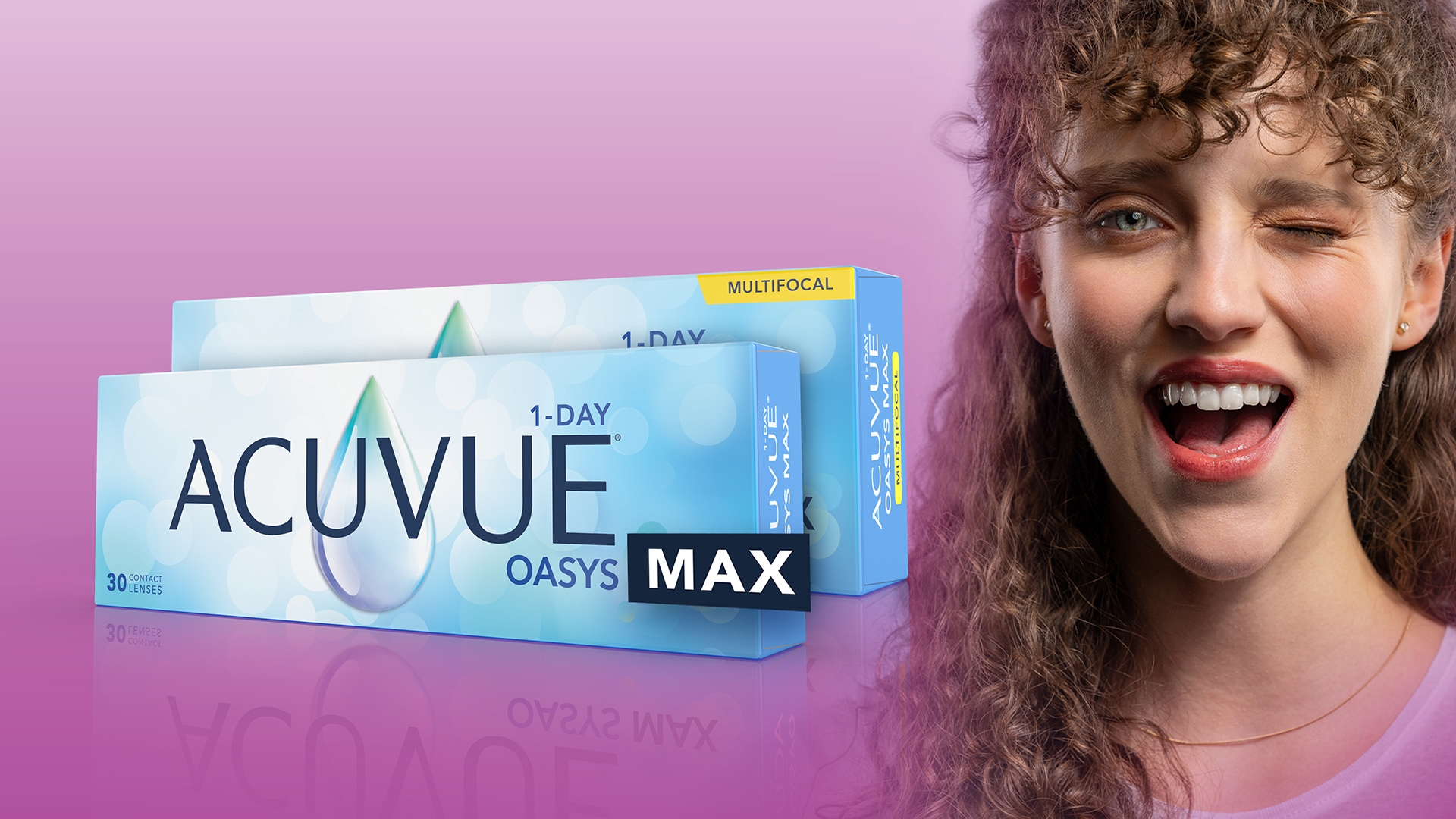 Produktová fotografie ACUVUE OASYS MAX 1-Day