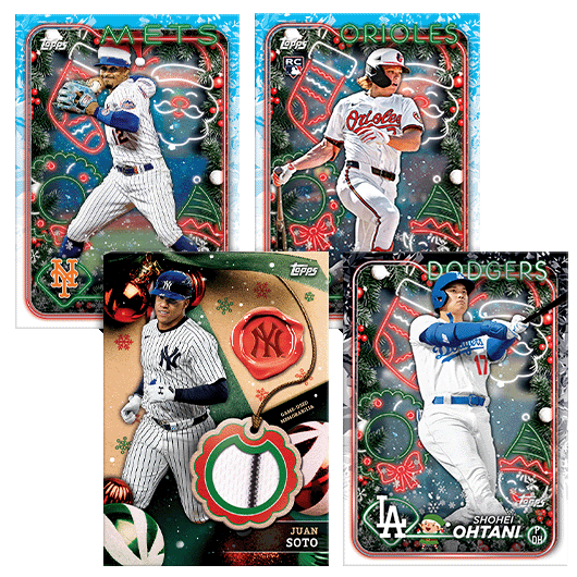シングルカード Topps - MLB 2020 Topps Holiday Baseball Mega Box Amazon.com: 2020 Topps Holiday MLB Baseball Trading Cards