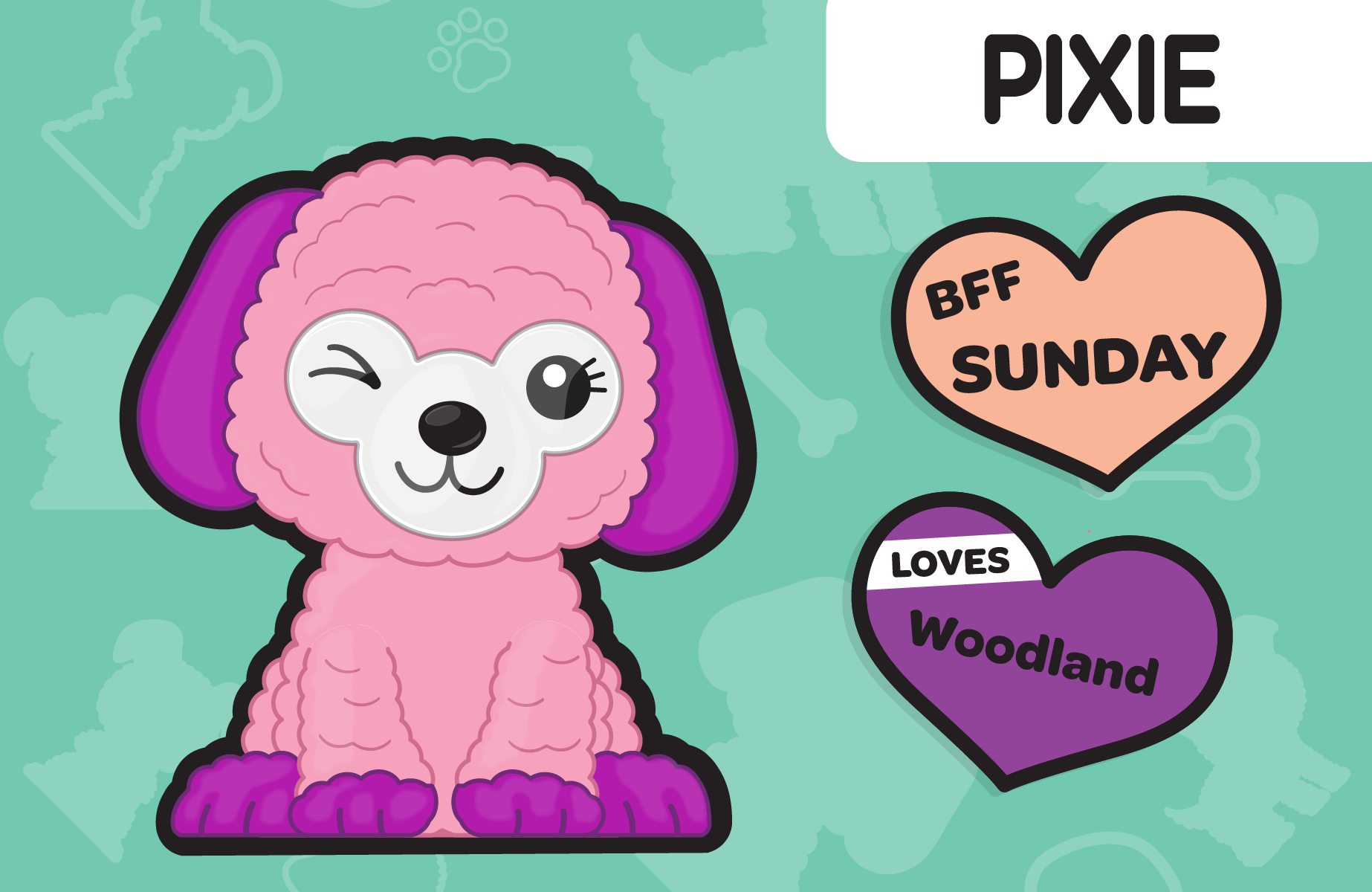 Emma Secret Forest Blind Box Topps I Love Puppies Blind Bag – Süße  Mini-Figuren Als Überraschung, Für Kinder Ab 3 Liebeskind Tasche Schwarz  Shopper