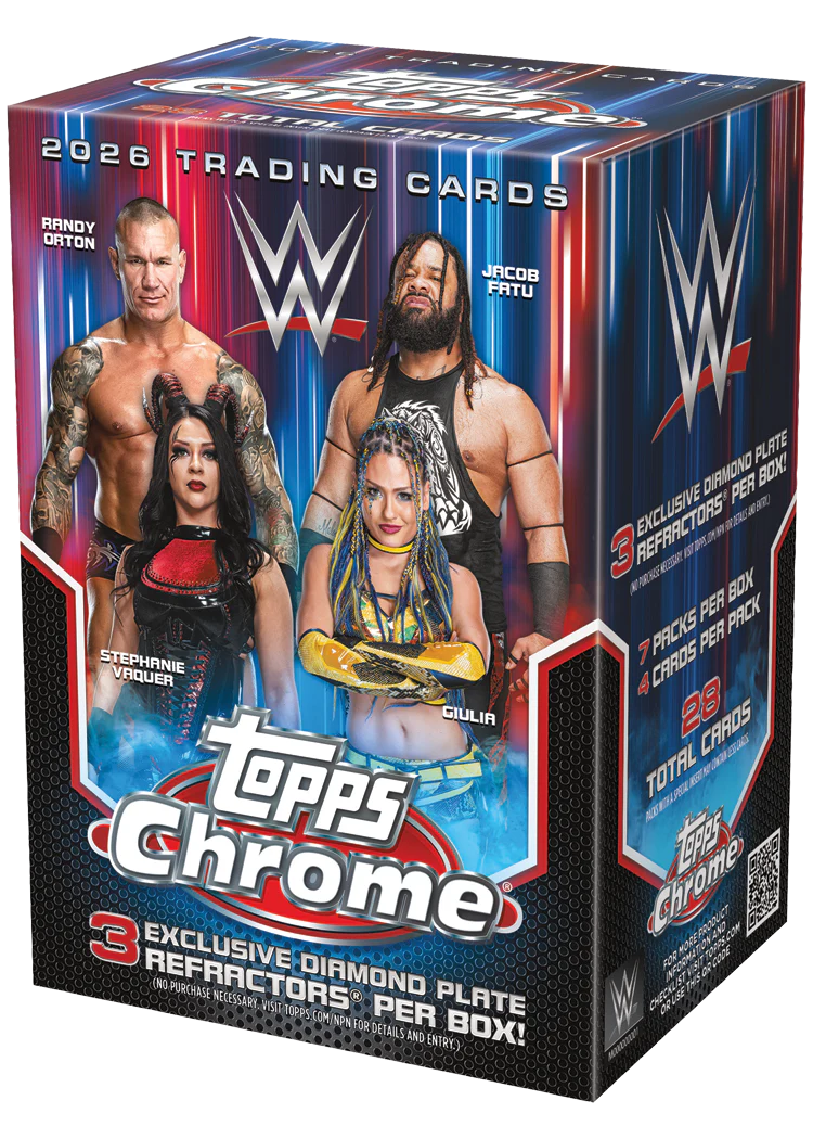 ロマンレインズ　サイン&レリックカード　44/50 TOPPS WWE Oba Femi - 2026 WWE Topps NOW® - Card 44 - LOOK FOR AUTOS