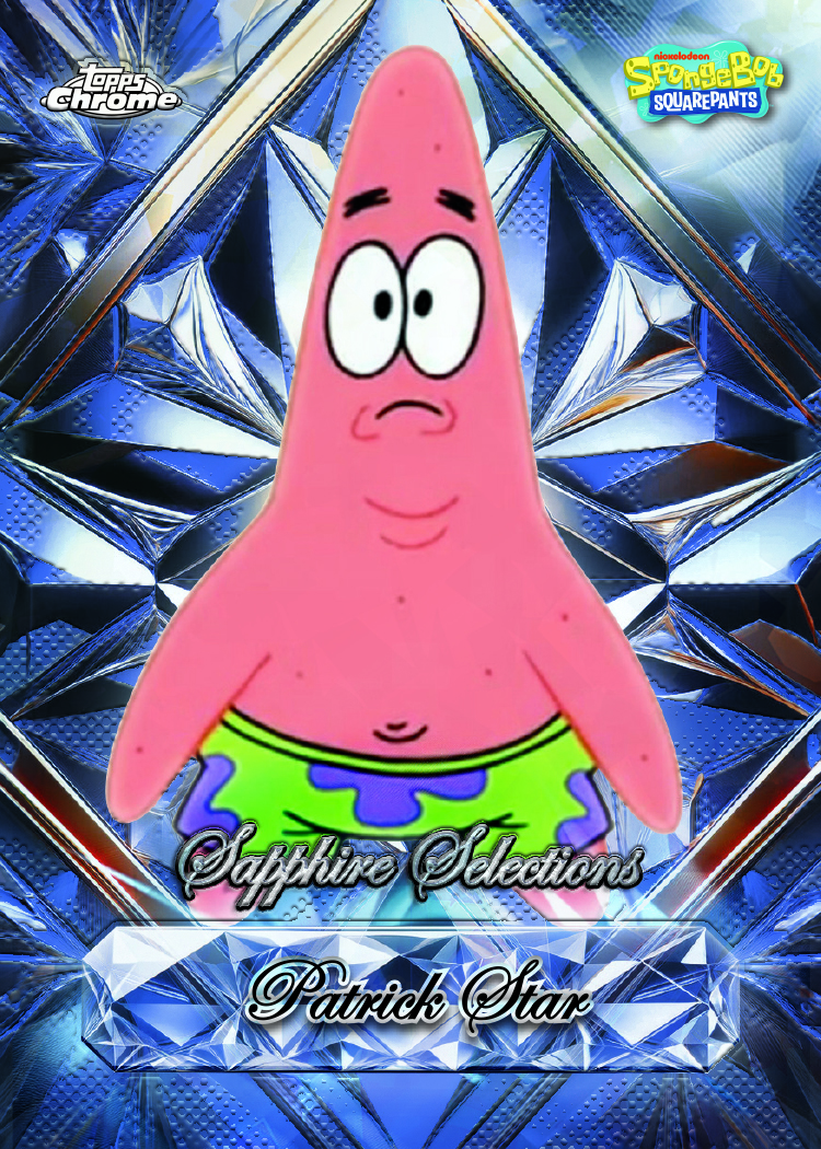 Topps Chrome® SpongeBob - Sapphire Edition