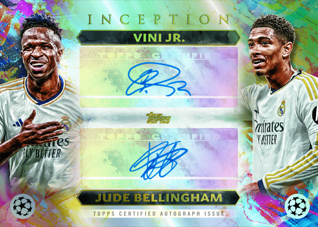 Get ready for the release of the brand-new Topps Inception UEFA Club  Competitions 2023/24 collection.