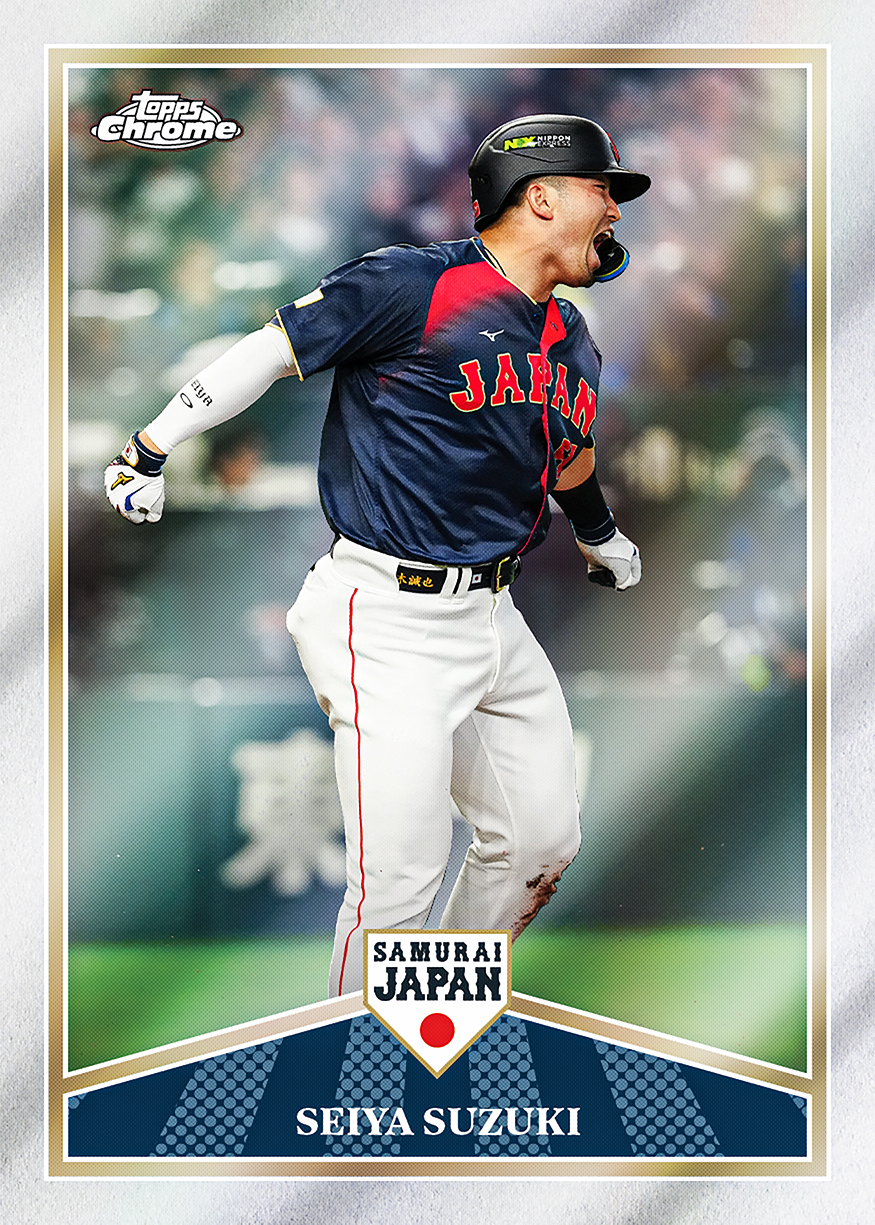 Topps Chrome® Baseball – Team Samurai Japan Collection