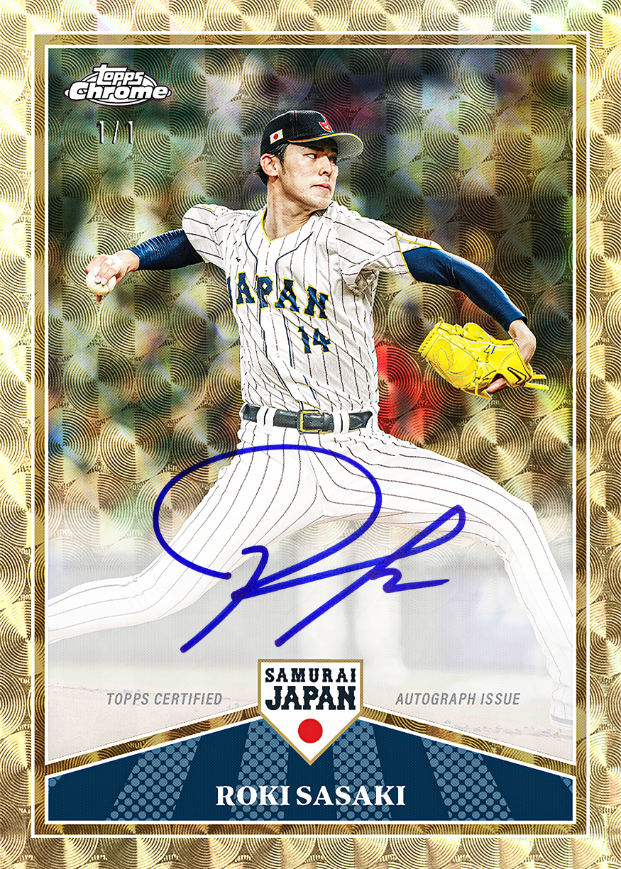Topps Chrome® Baseball – Team Samurai Japan Collection