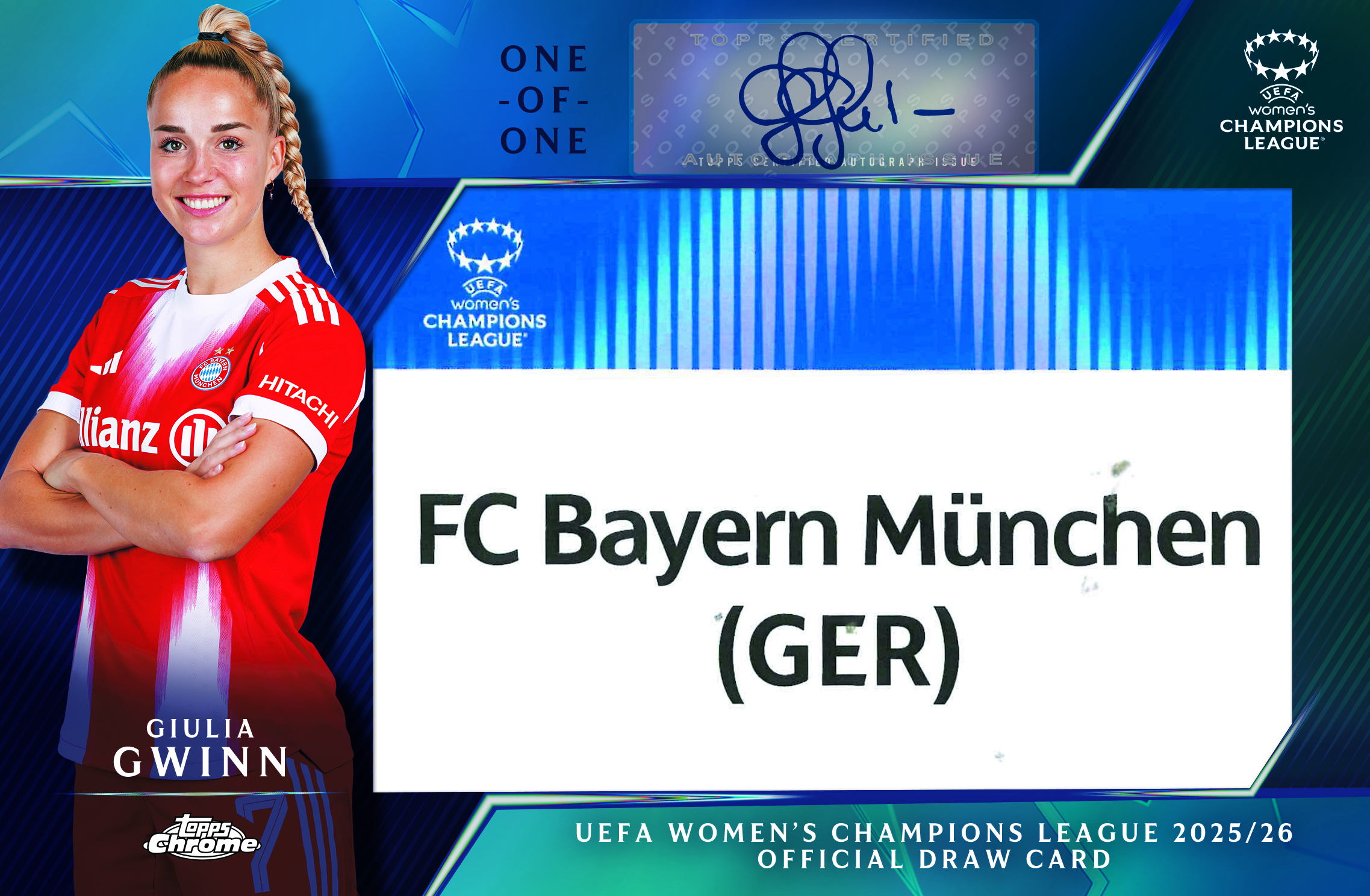 Topps Chrome® UWCL Soccer Cards | Official Topps Store