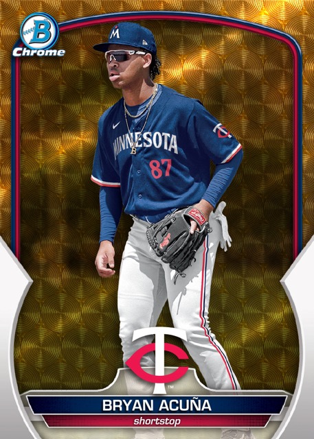 Topps Bowman Chrome Buyback