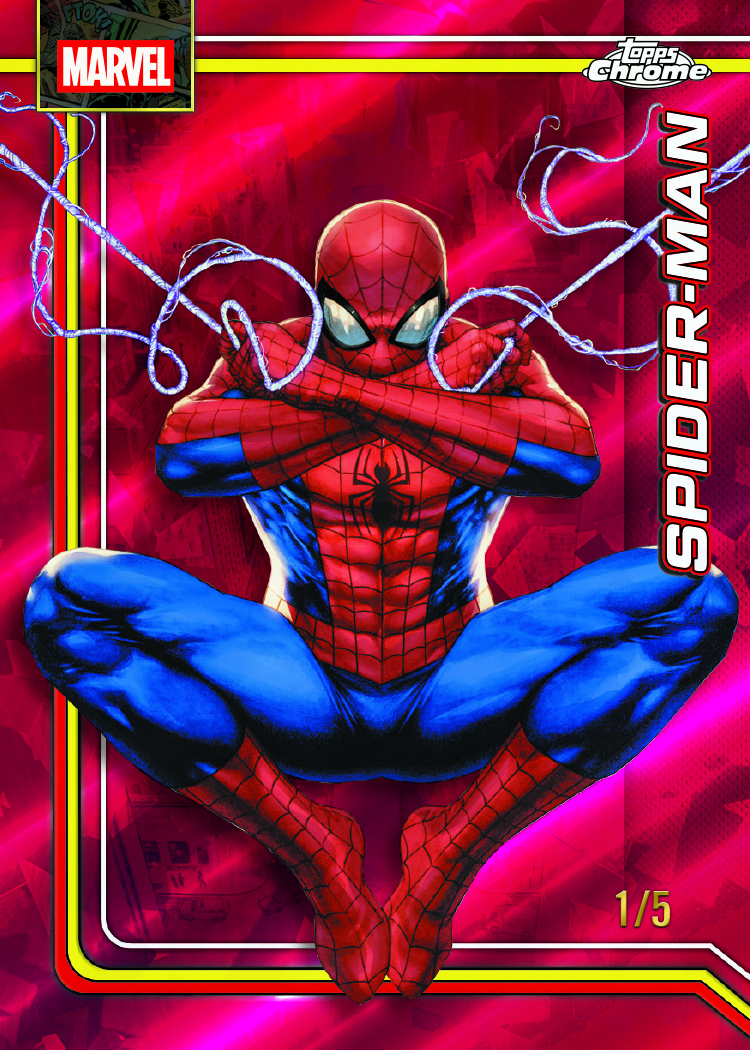 Topps Chrome Marvel Sapphire Edition2026 Topps Chrome® Marvel 