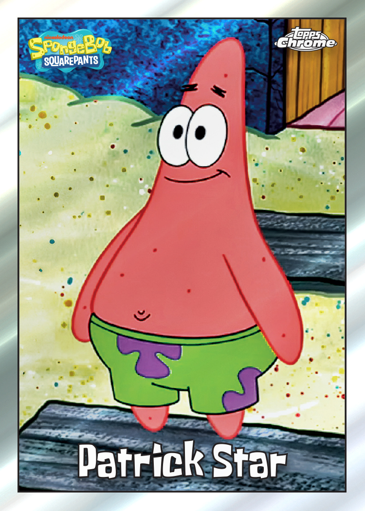 Topps Chrome® Spongebob 25th Anniversary