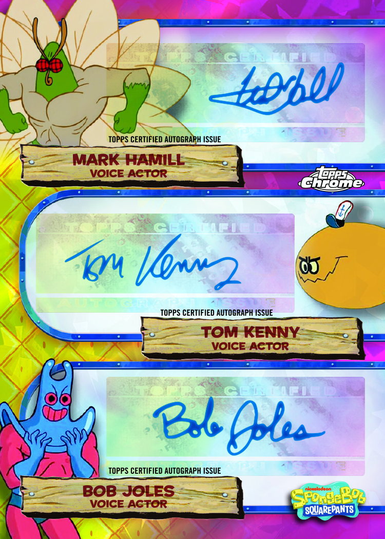 Topps Chrome® SpongeBob Sapphire | Official Topps Store