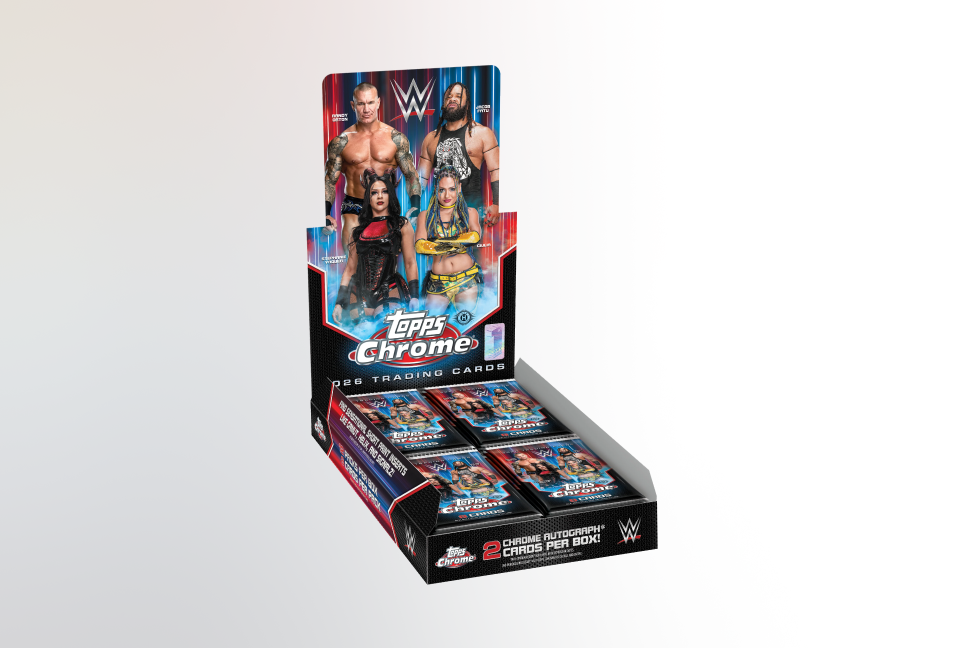Topps WWE Chrome® Hobby Boxes | Official Topps Store