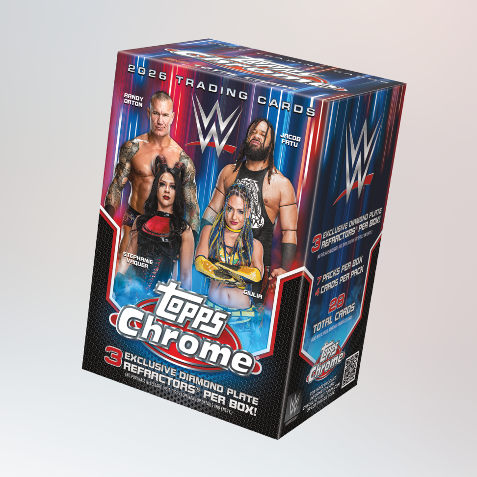 Topps WWE Chrome® Hobby Boxes | Official Topps Store