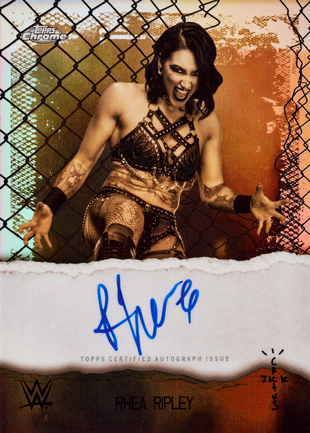 Topps Chrome® WWE x Cactus Jack Boxes | Official Topps Store