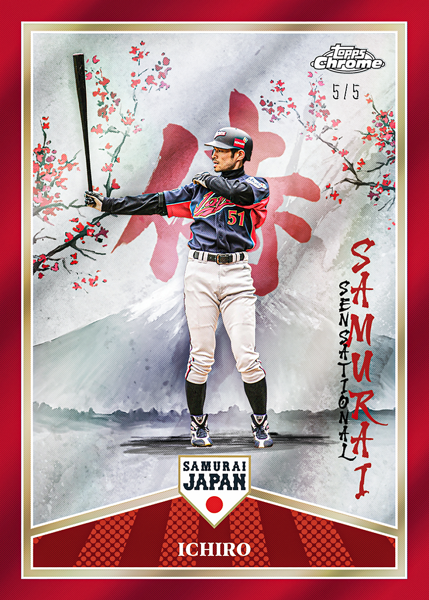 Topps Chrome® Baseball – Team Samurai Japan Collection