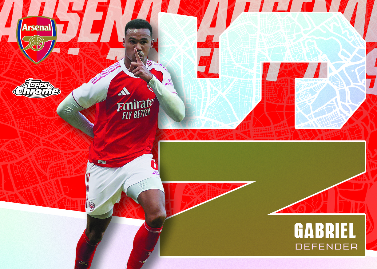 Topps Chrome® Arsenal 2025/26