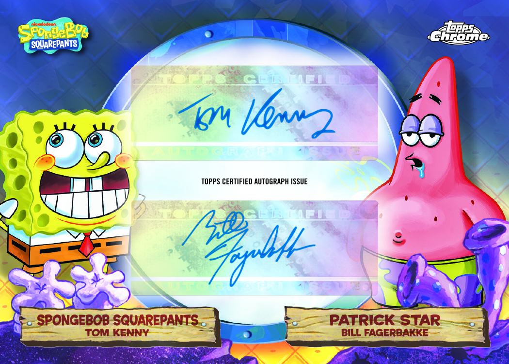 Topps Chrome® SpongeBob - Sapphire Edition