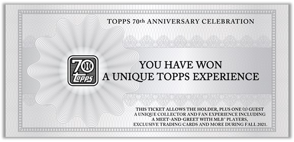 Topps 2021 MLB Complete Set, top 70th. Anniversary