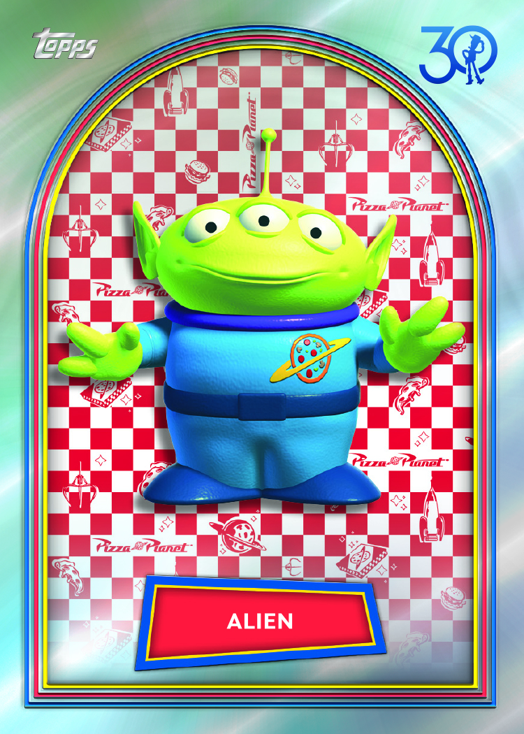 【世界に10点】TOPPS TOY STORY Ducky&Bunny 10シリ Topps 30 Years of Toy Story