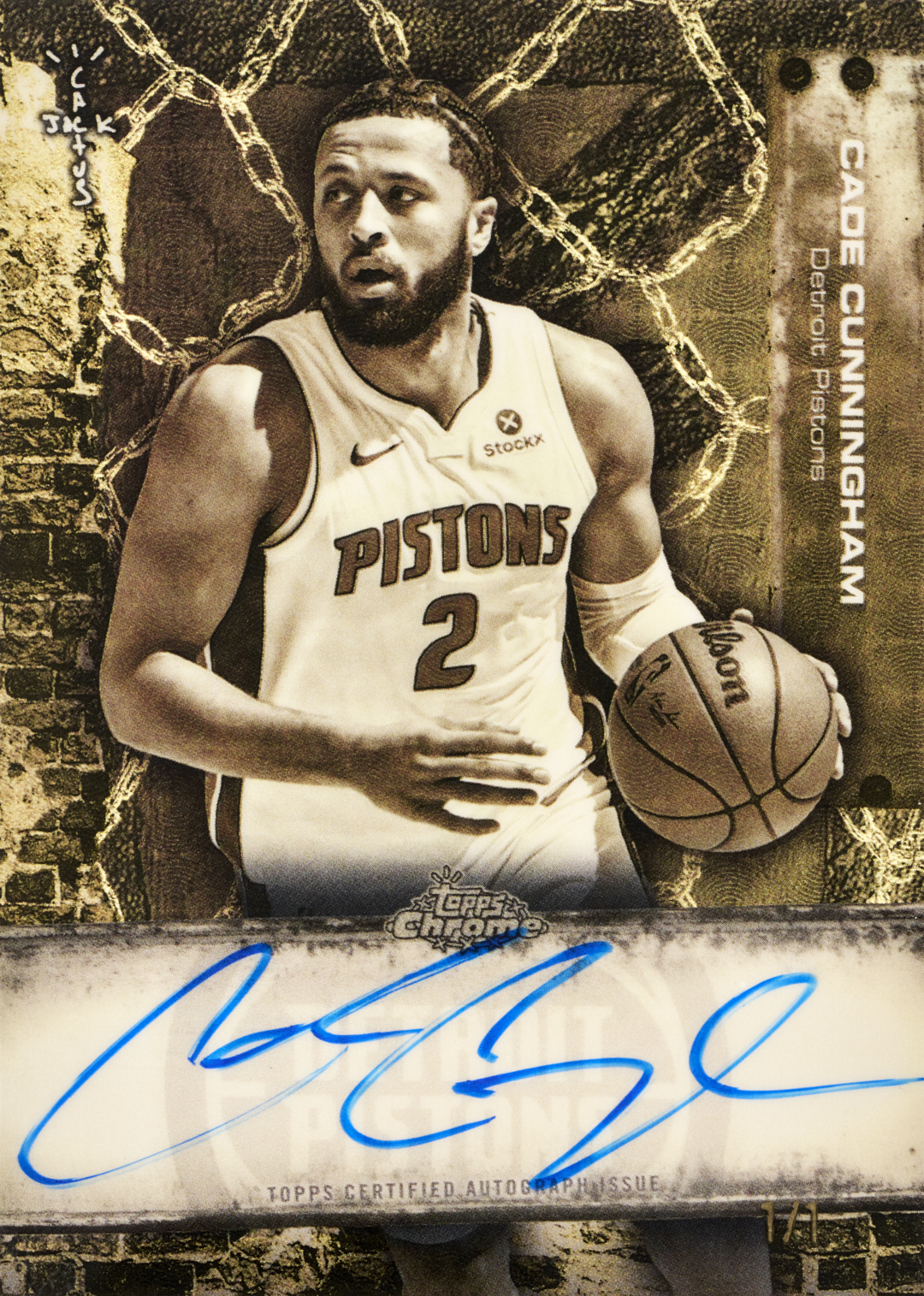 Topps Chrome® Cactus Jack Basketball | Official Topps Store
