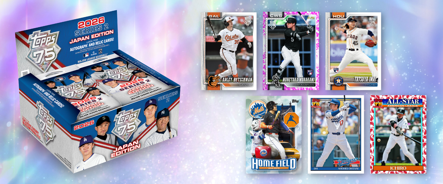 Topps公式｜コレクタブル・トレーディングカード、スポーツカード