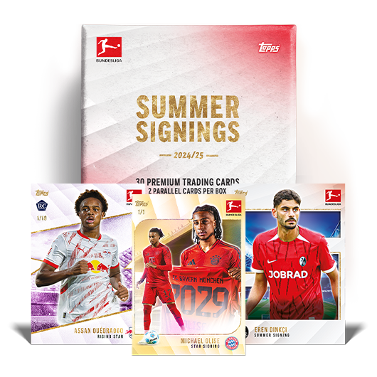 【新品未開封】Topps ブンデス Summer Signings カードセット 新品未開封】Topps ブンデス Summer Signings カードセット