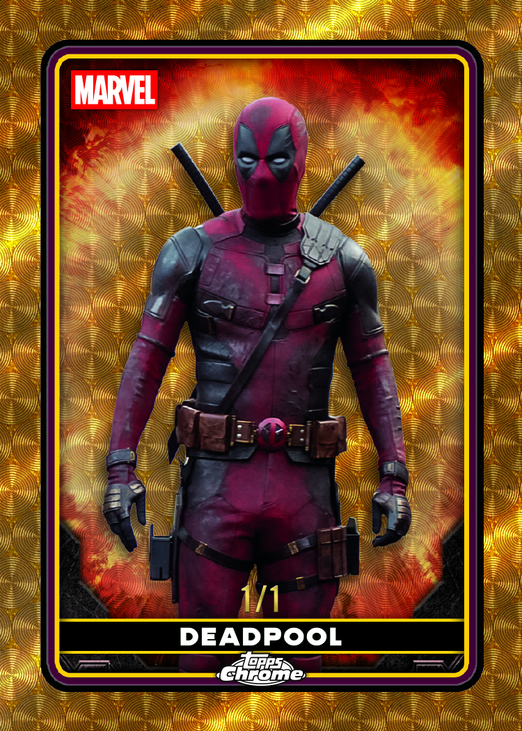 Topps Chrome デッドプール リフレクター18枚＋ベースまとめ売り Topps Deadpool Chrome® Cards | Official Topps Store