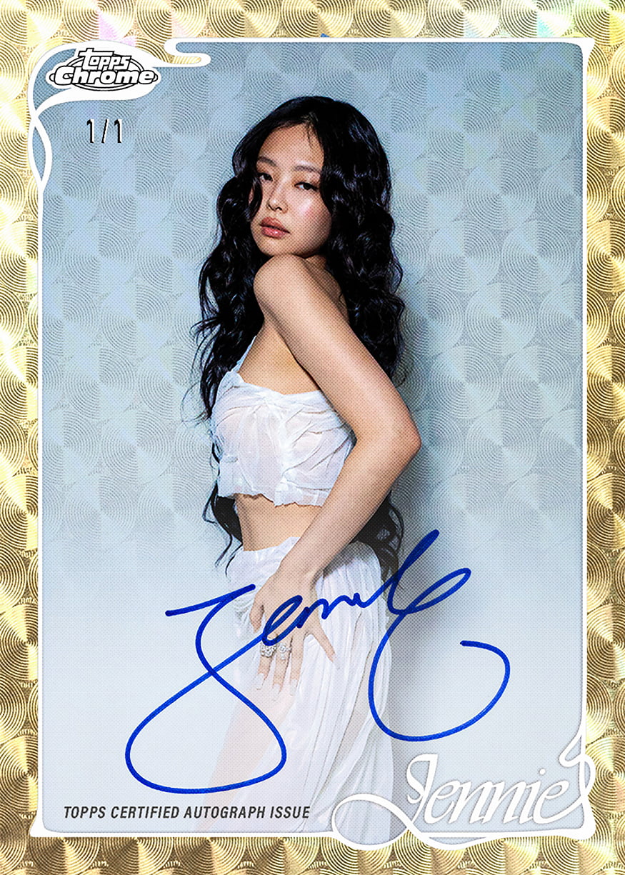 Topps Chrome® x Jennie Cards & Boxes | Official Topps Store