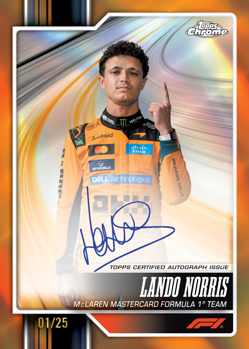Topps Chrome® Formula 1® Cards | Official Topps Store