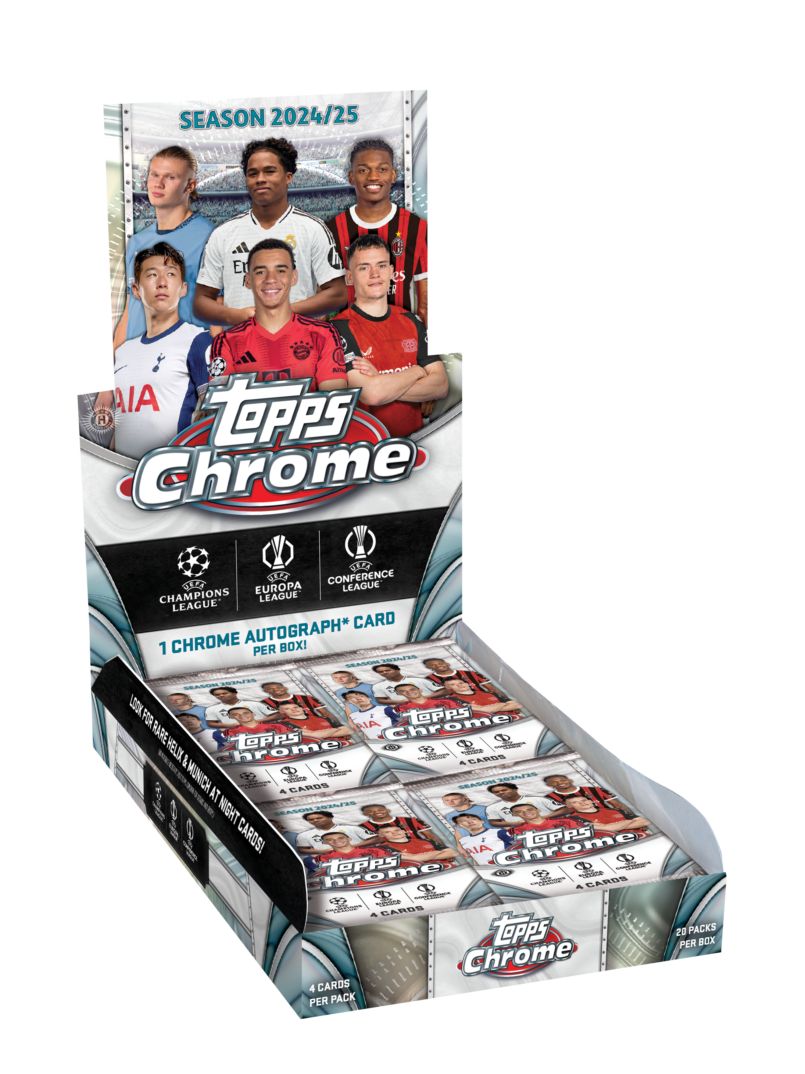 2022-23 Topps UEFA Club Competitions Chrome - Hobby Box