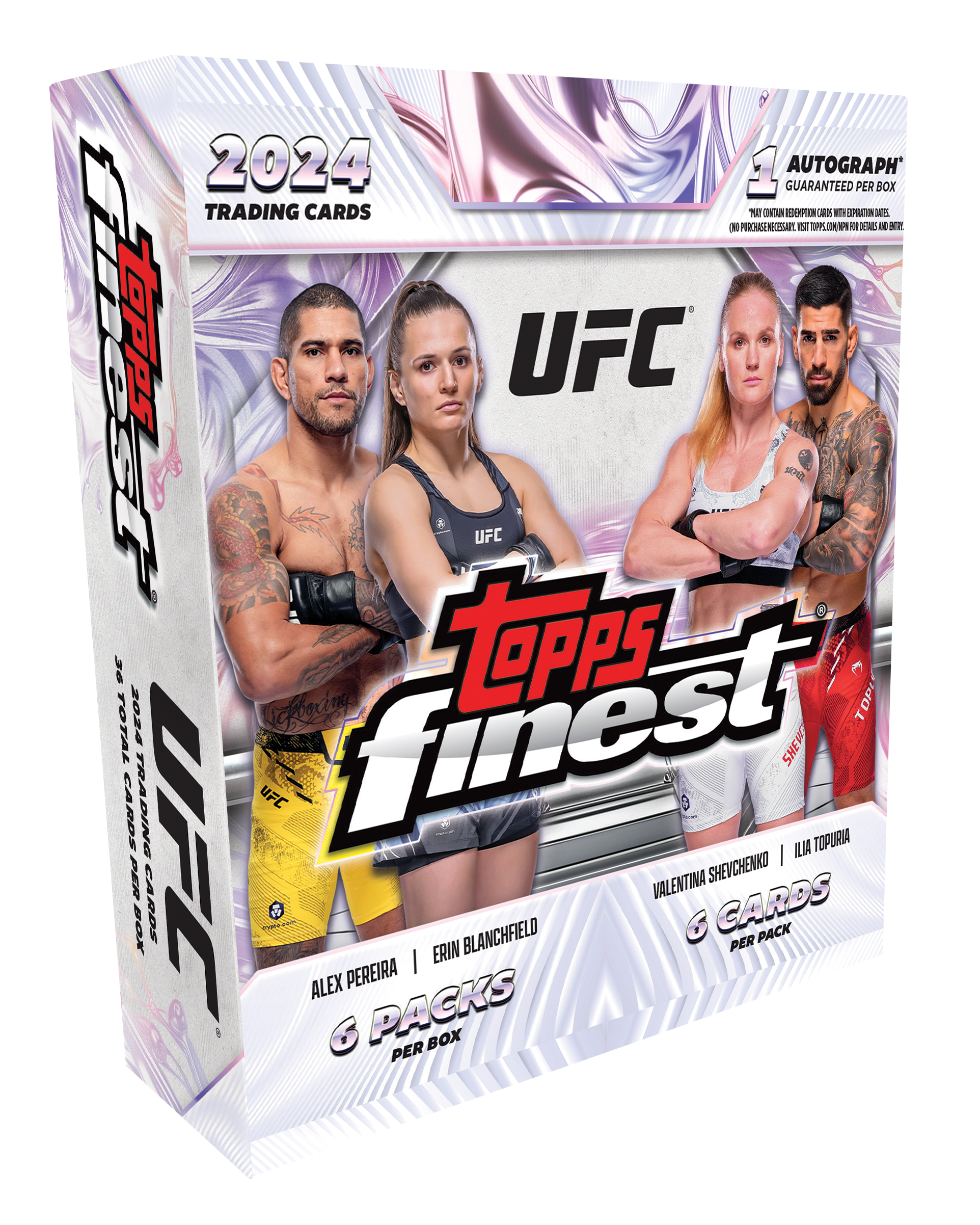 Topps - 直筆サインカード 2024 Finest UFC 魅津希 99枚限定の