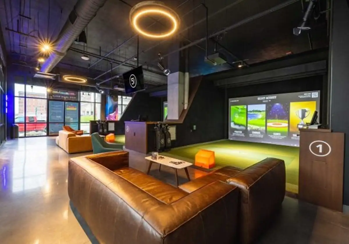 Indoor Golf Bar in Indianapolis, Virtual Golf Simulators & Lessons at ...