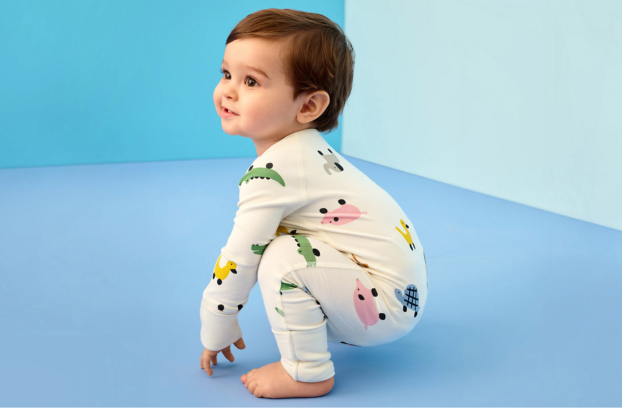 Baby Graphic Romper | Hanna Andersson