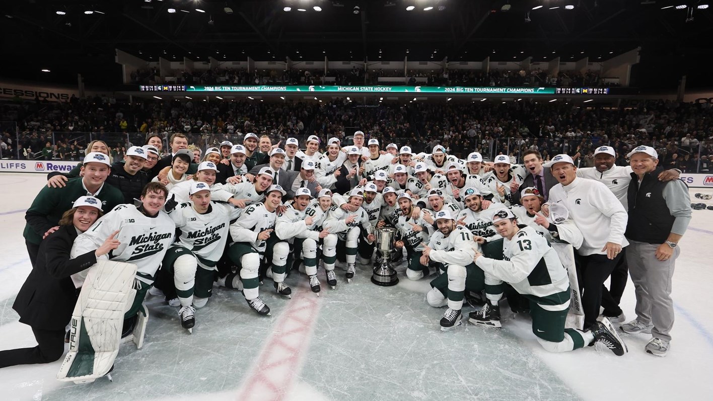 Michigan State Wins the Big Ten Hockey Tournament