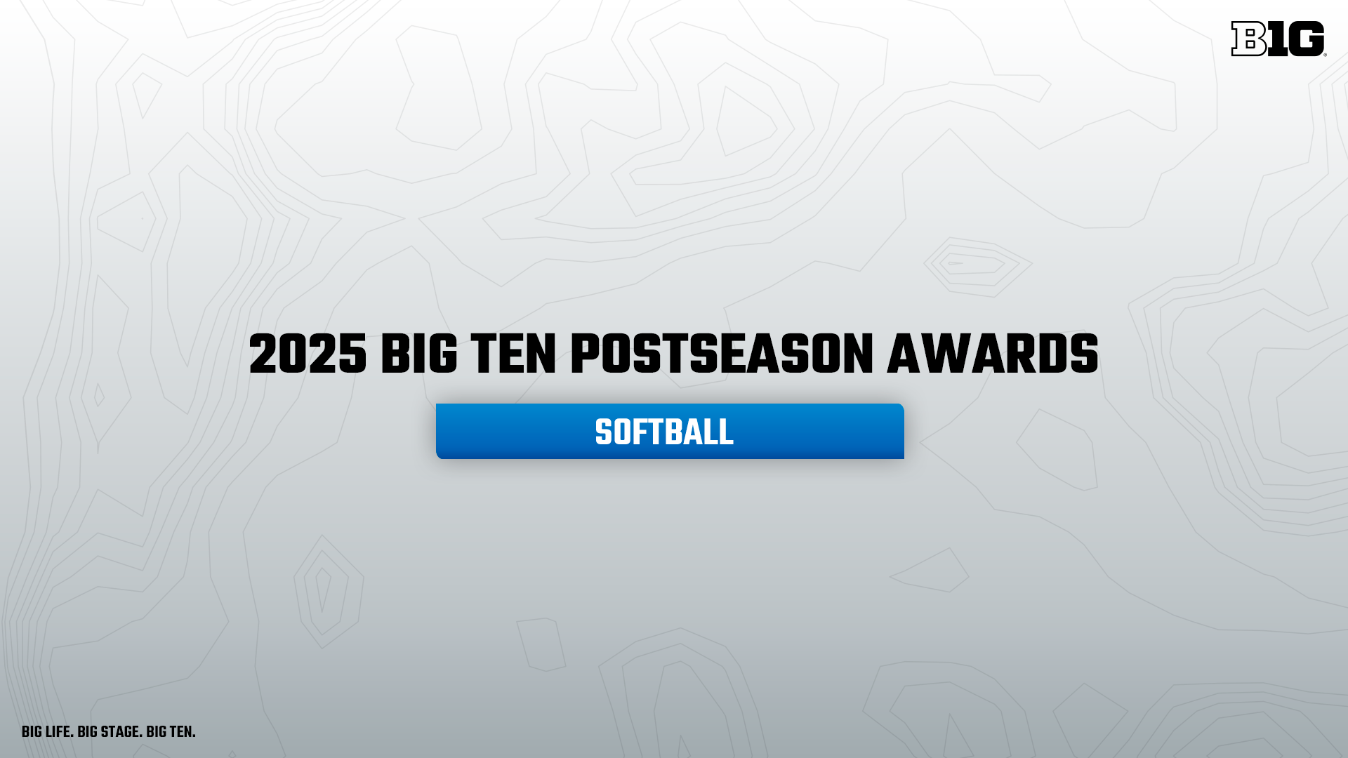 Big Ten Announces 2025 Softball Postseason Honors 