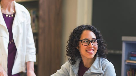 Mujeres en cursos de alemán en Bogotá