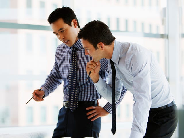 Hombre en liderazgo empresarial