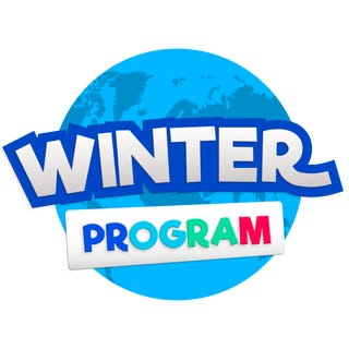 Logo Winter Program Berlitz para niños y jóvenes
