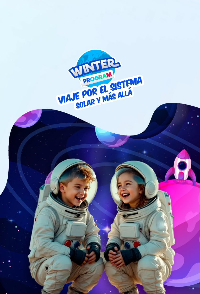 Mujer profesional proyectando confianza, junto al mensaje "Hablar inglés es el camino para llegar a un mejor futuro", en una pieza promocional de Berlitz.