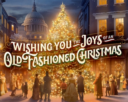 Retro Christmas Cards image