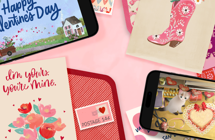 Assortment of our favorite Valentine's Day cards