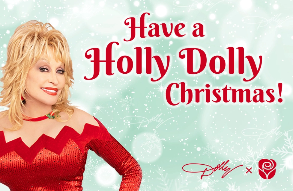 Holly Dolly Greeting Card Holly Dolly Greeting Card