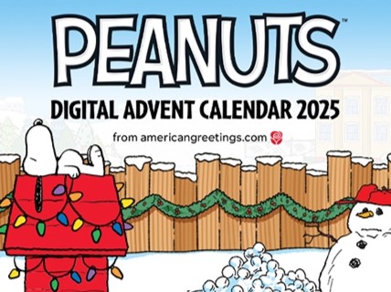 Peanuts Digital Advent Calendar image